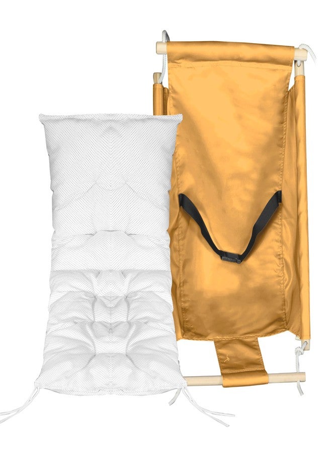 BOFFLE Baby Swing for Infants and Toddlers, Newborn Baby Sleeping Chair Hammock Indoor and Outdoor, Wooden Hanging Seat Chair for Baby up to 2 Years - Image 5